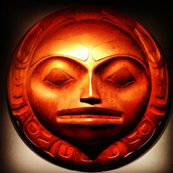 Haida Moon carving